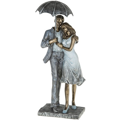 Rainy Day Romance Loving Figures