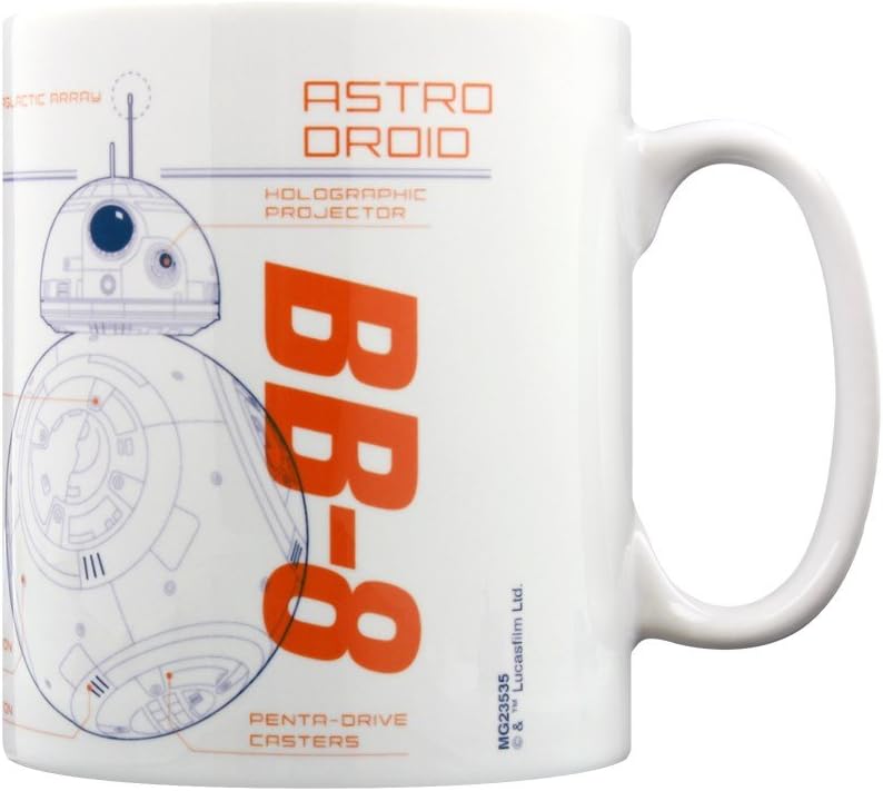 Star Wars Episode VII BB8 Sketch Mug