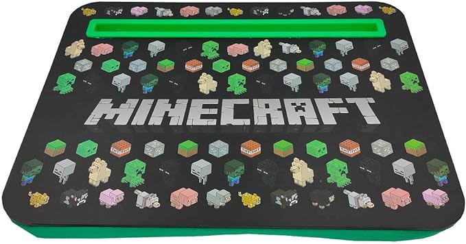 Minecraft Laptray With Tablet Slot