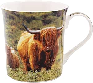 Highland Cow Fine China Mug