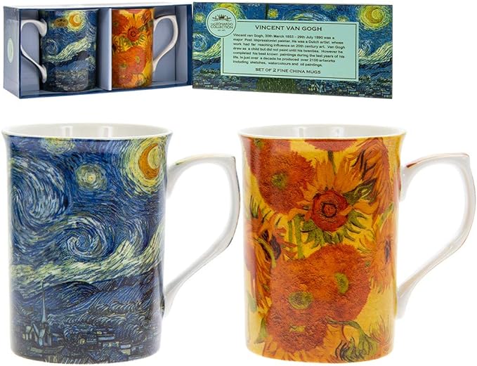 Van Gogh Set Of 2 Mugs