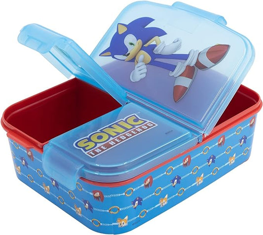 Sonic The Hedgehog 3 Compartment Lunch Box