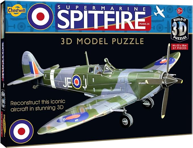 Cheatwell Games Spitfire Build IT 3D Puzzle