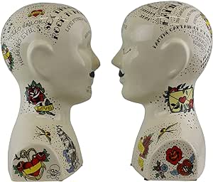 Phrenology Bookends