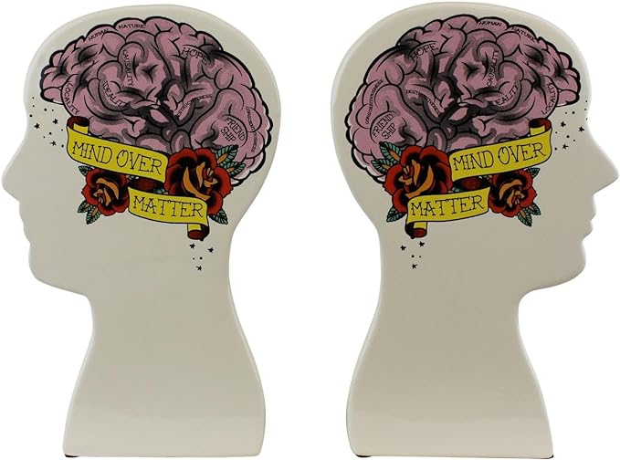 Phrenology Bookends