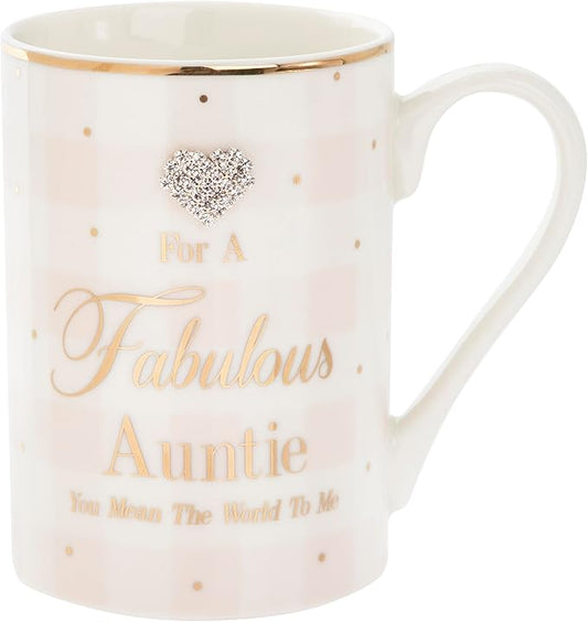Mad Dots "Fabulous Auntie" Mug