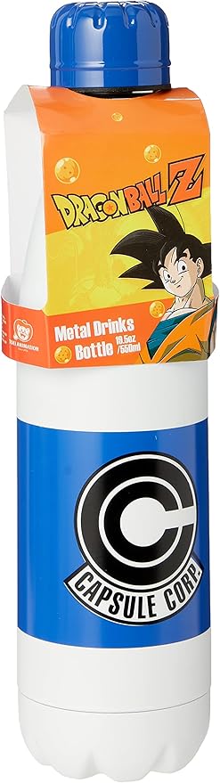 Dragon Ball Z Capsule Corp Metal Drinks Bottle