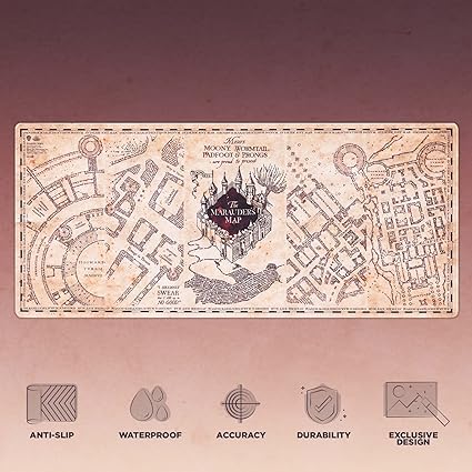 Harry Potter The Marauder's Map XXL Mouse Mat