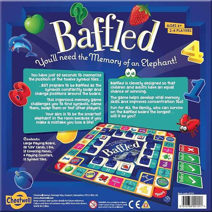 Cheatwell Games Baffled - The Ingenius Memory Board Game