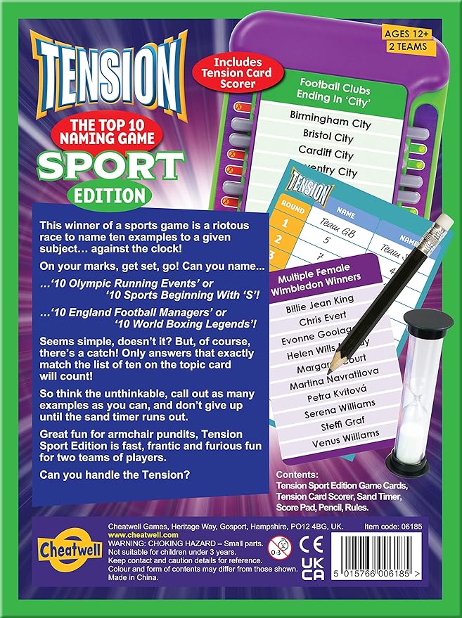 Cheatwell Games Tension Sports Edition