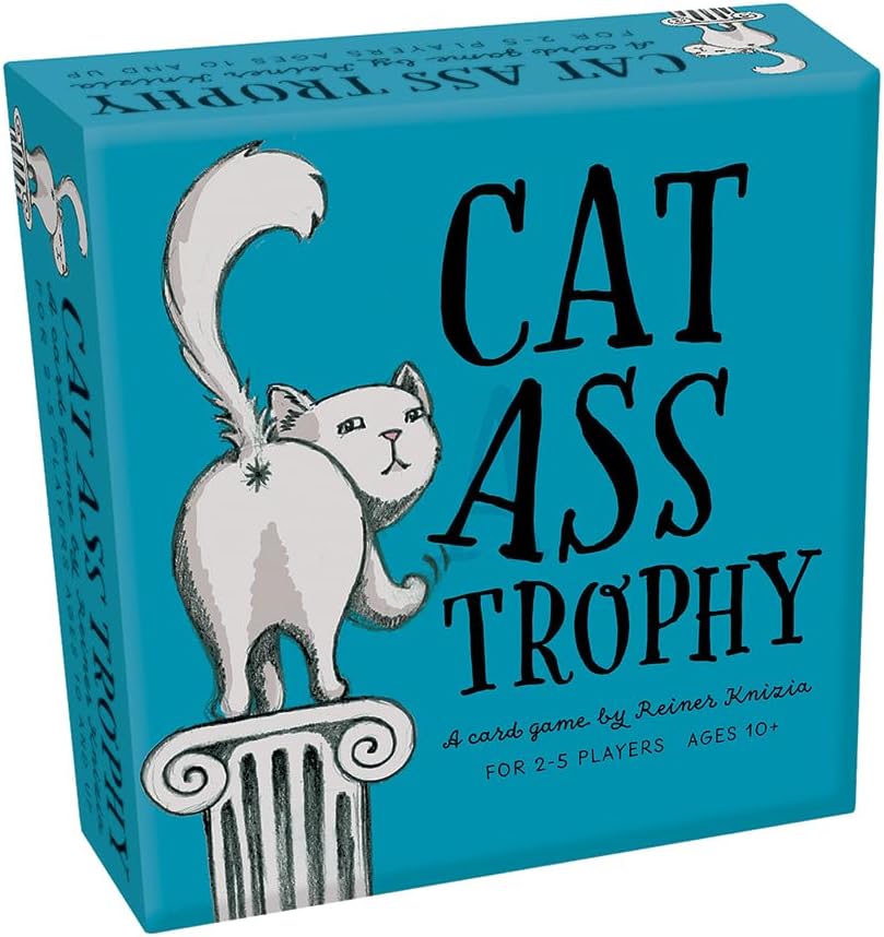 Cheatwell Games Cat Ass Trophy – Mischievous Family Card Game