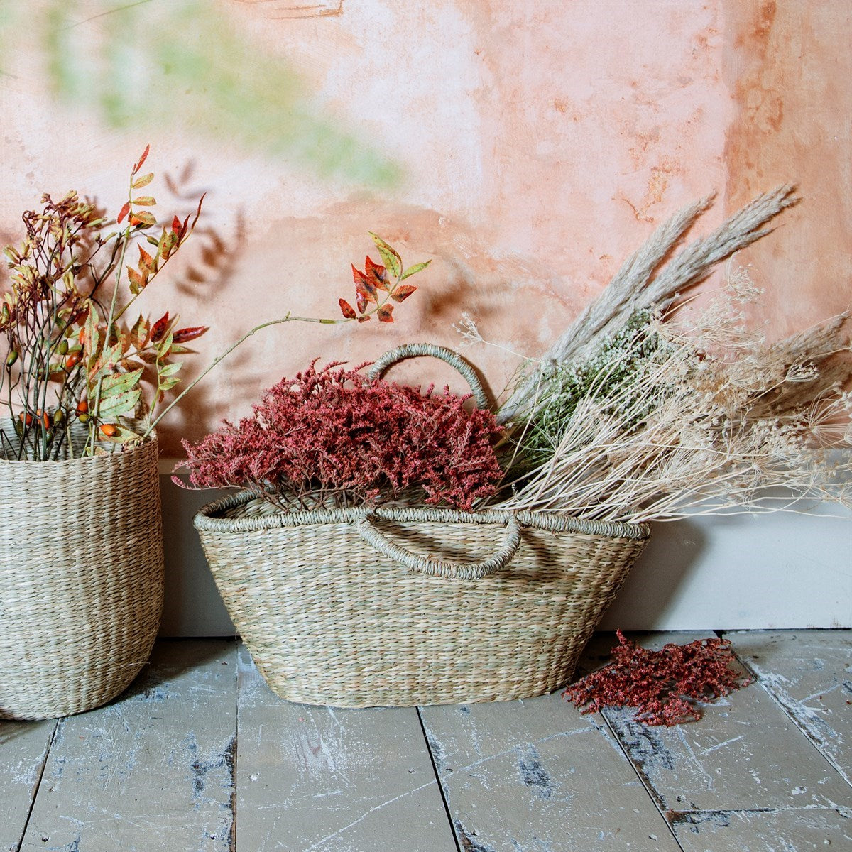 Woven Seagrass Shopper