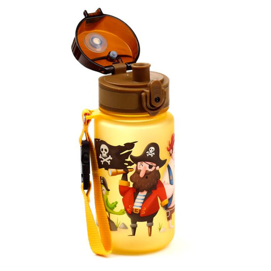 Jolly Rogers Pirates Pop Top Shatterproof Children's Bottle