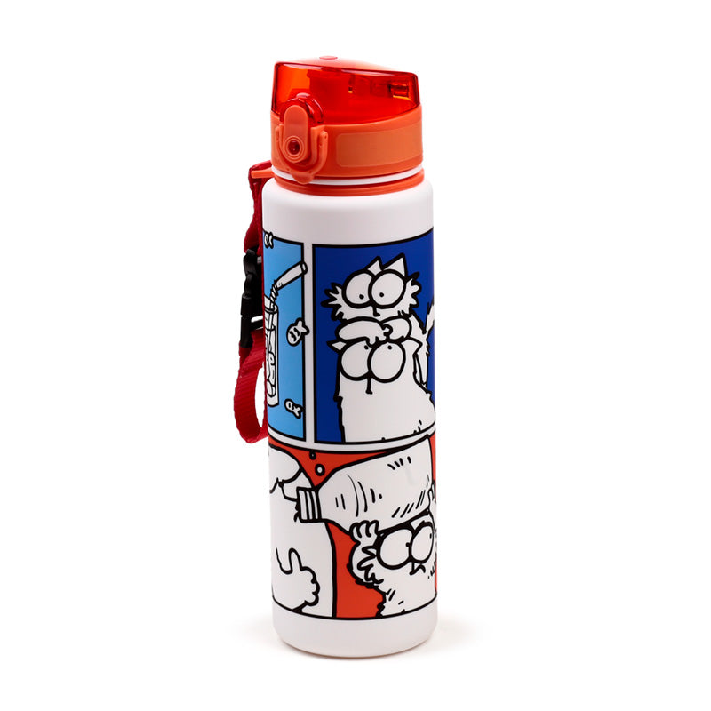 Simon's Cat 2024 Pop Top 600ml Shatterproof Bottle