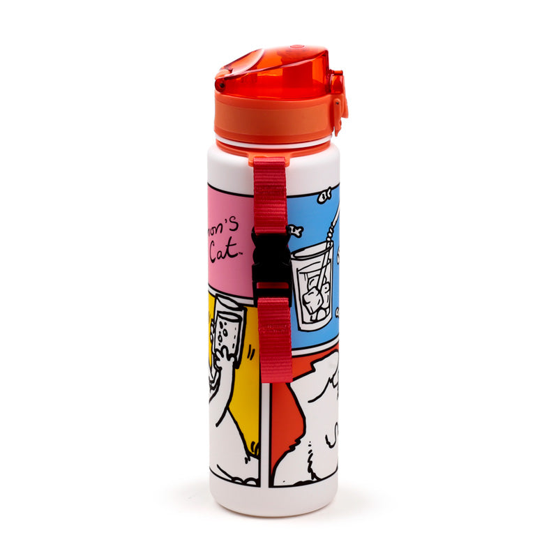 Simon's Cat 2024 Pop Top 600ml Shatterproof Bottle