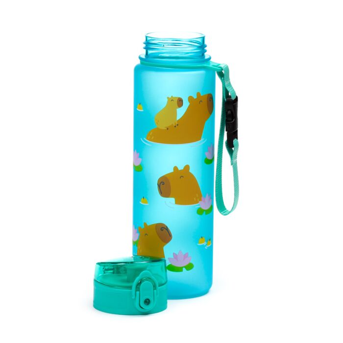 Puckator Capybara BPA-free bottle – eco-friendly shatterproof design