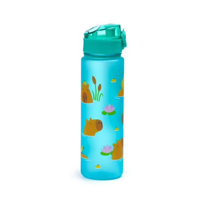 Puckator Capybara Pop Top 600ml Shatterproof Bottle