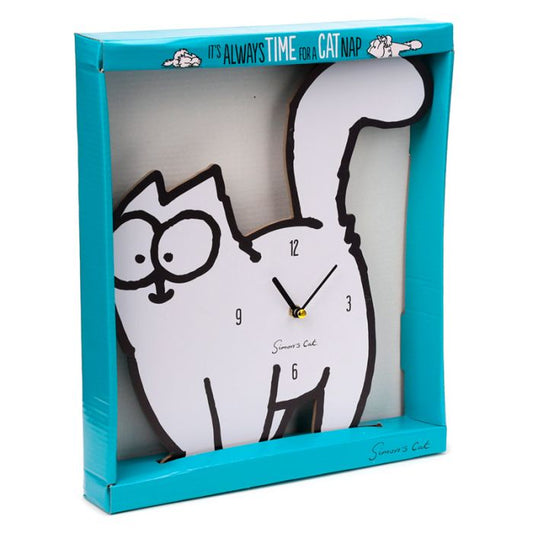 Simon's Cat Shaped Clock