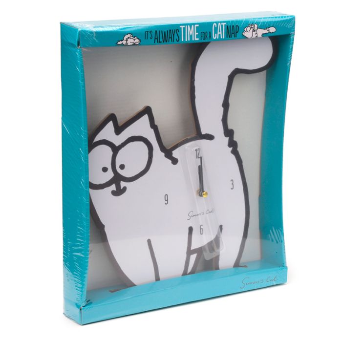 Simon's Cat Shaped Clock