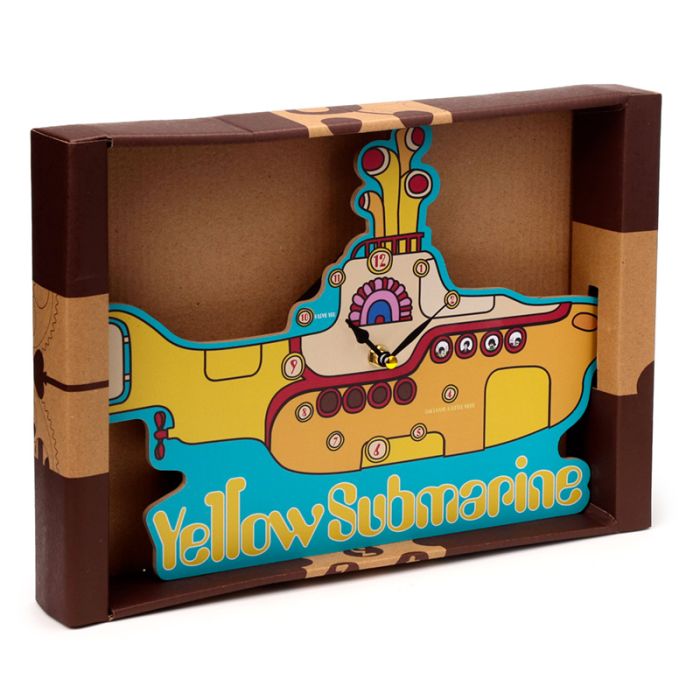 The Beatles Yellow Submarine Picture Clock