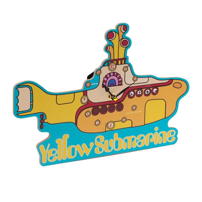 The Beatles Yellow Submarine Picture Clock