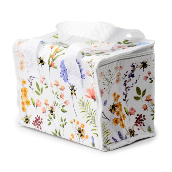 Puckator Nectar Meadows insulated lunch cool bag front view