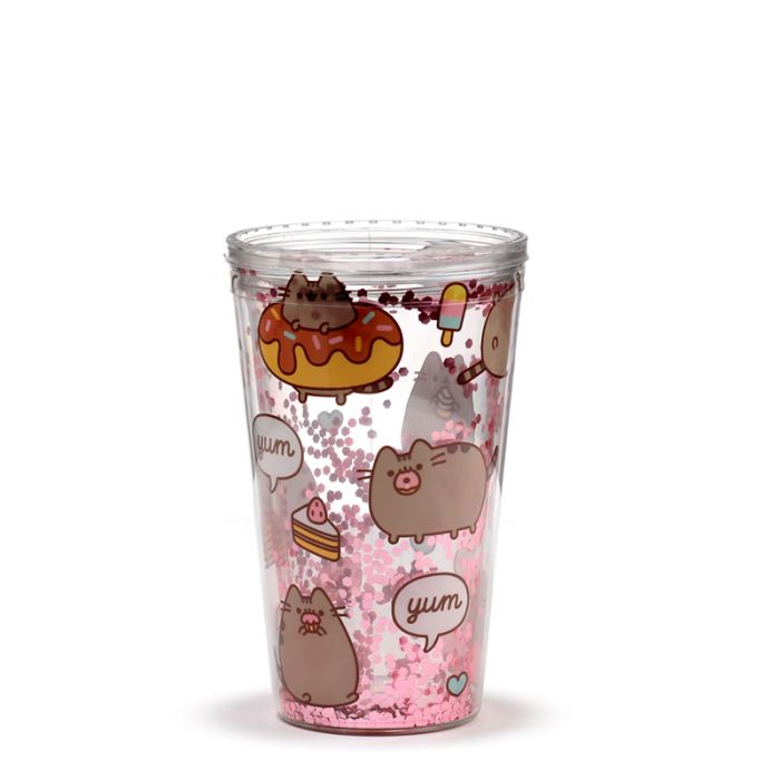 Shatterproof Pusheen Foodie Double Walled Cup & Straw