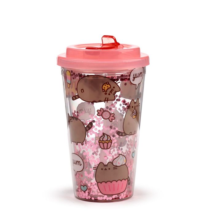 Shatterproof Pusheen Foodie Double Walled Cup & Straw