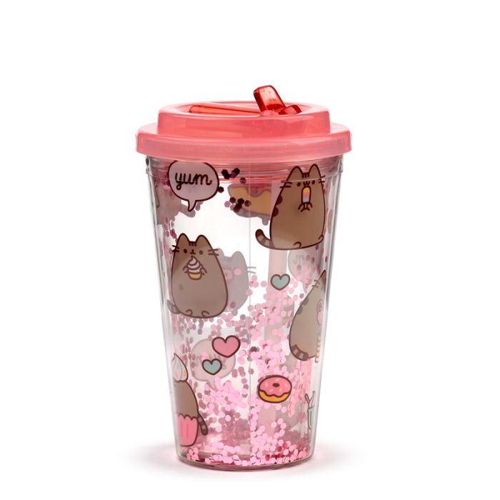 Shatterproof Pusheen Foodie Double Walled Cup & Straw