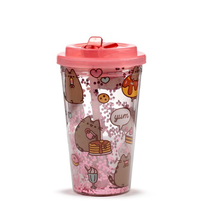 Shatterproof Pusheen Foodie Double Walled Cup & Straw