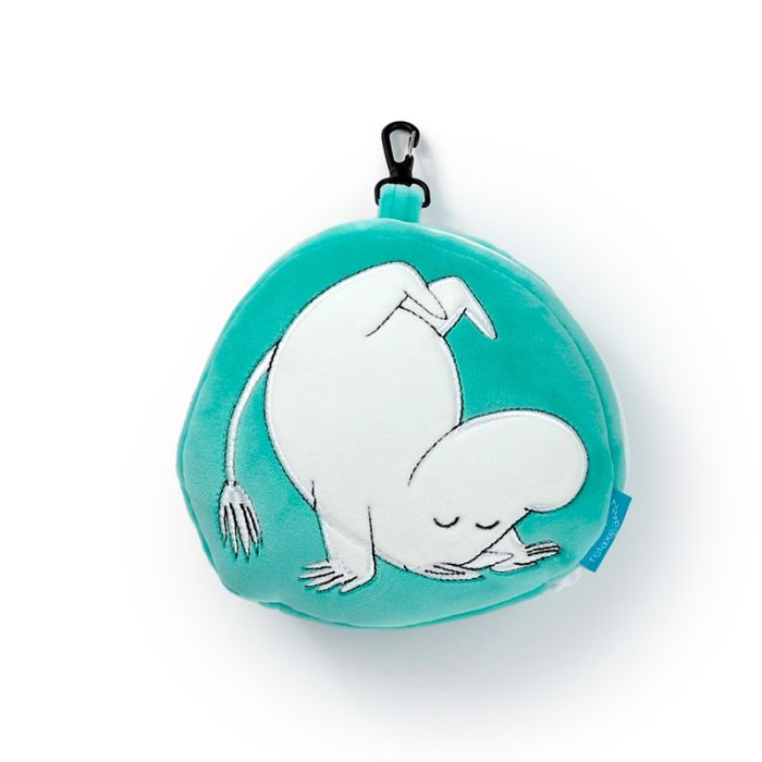 Relaxeazzz Moomin Plush Travel Pillow & Eye Mask