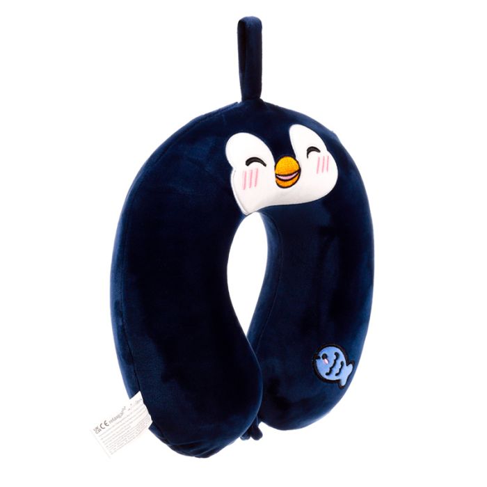 Relaxeazzz Nico the Penguin Adoramals Plush Memory Foam Travel Pillow