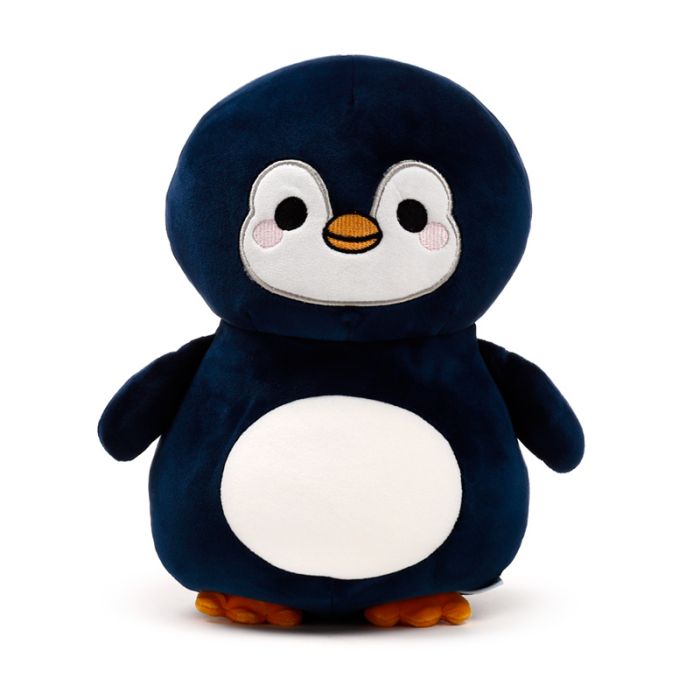 Swapseazzz Adoramals Ocean Penguin 2-in-1 Plush Travel Pillow & Toy