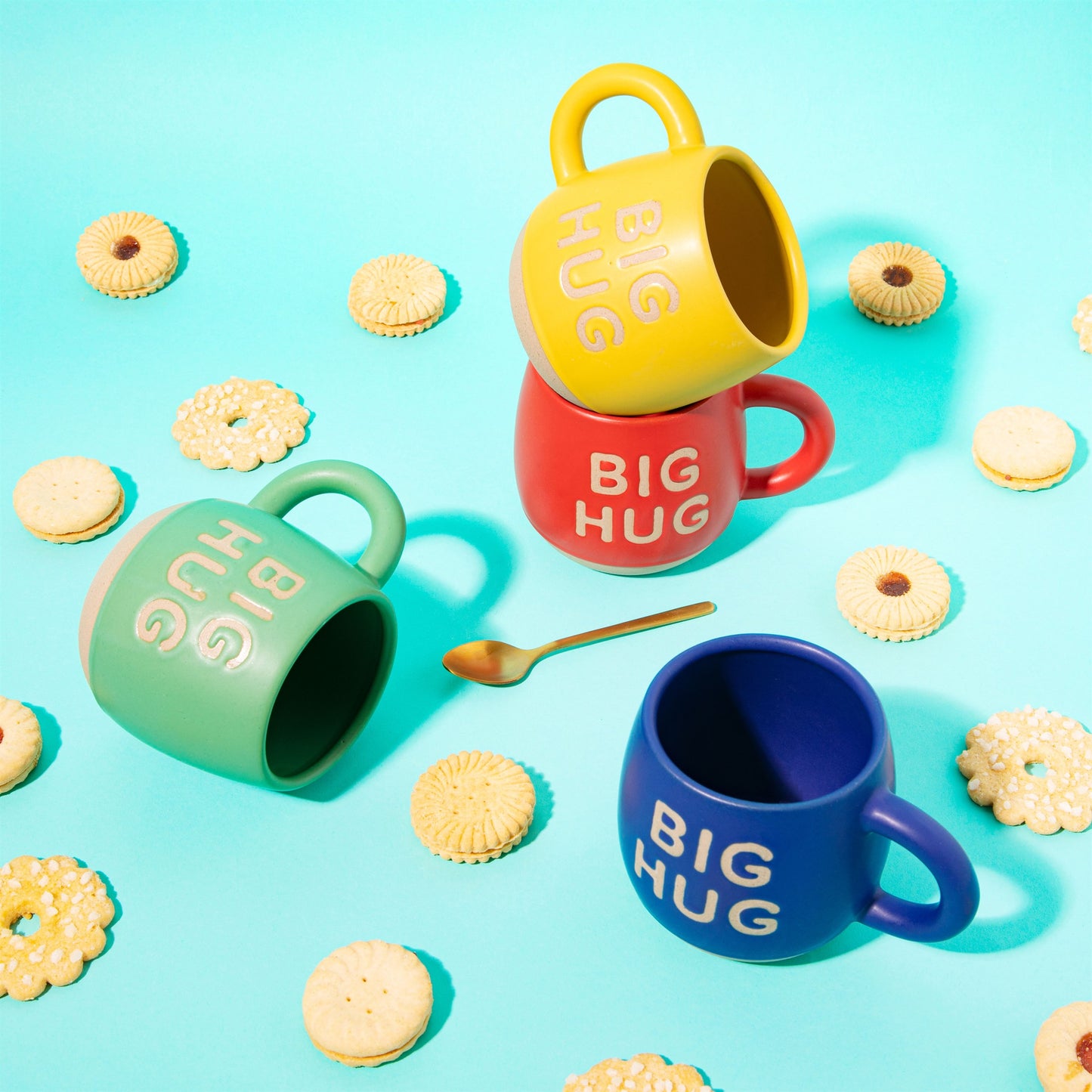 Sass & Belle Blue Big Hug Mug