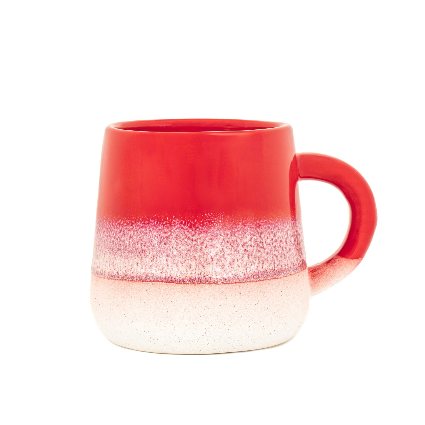 Sass and Belle Mojave Red Mug reactive glaze stoneware mug
