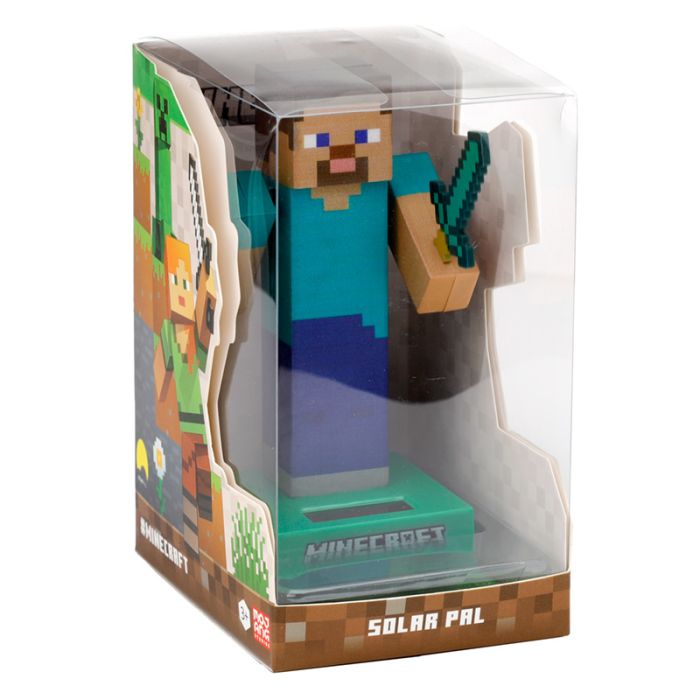 Minecraft Steve Solar Pal