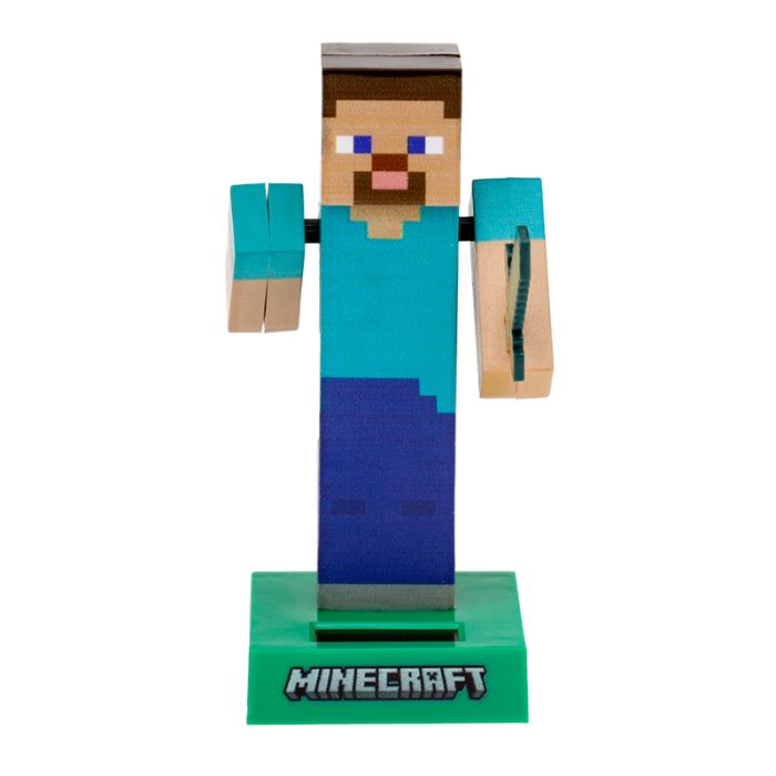 Minecraft Steve Solar Pal