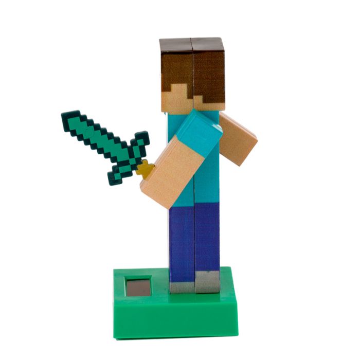 Minecraft Steve Solar Pal