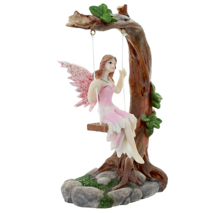 Flower Fairy Swing Figurine