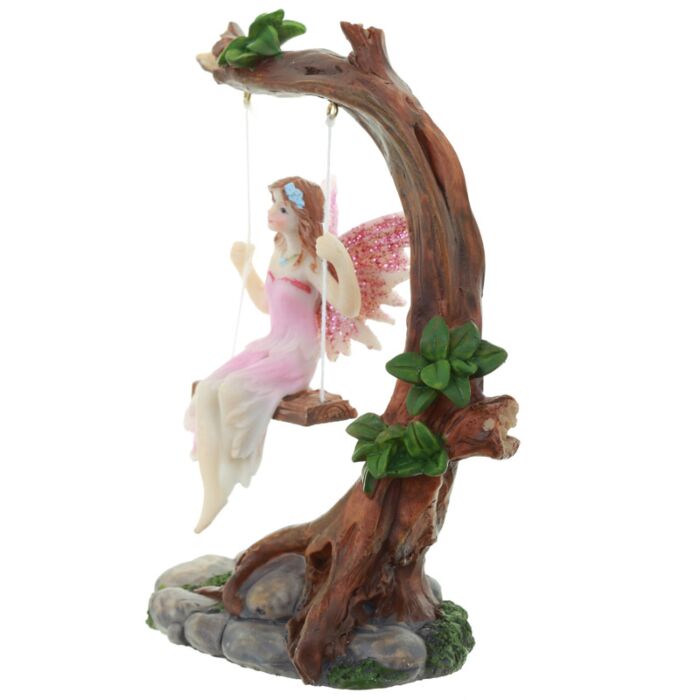 Flower Fairy Swing Figurine