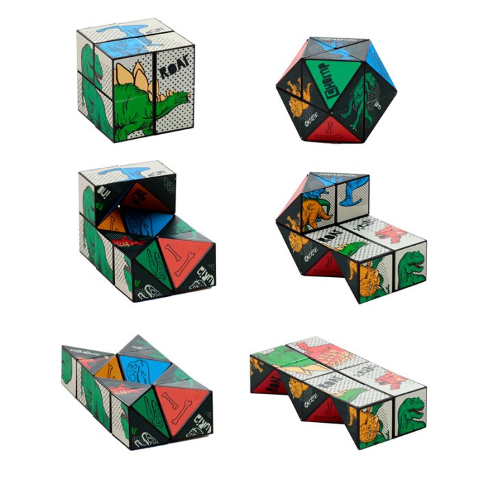 Dinosauria Puzzle Cube Toy