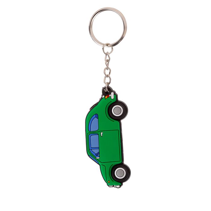 Fiat 500 Green Keyring