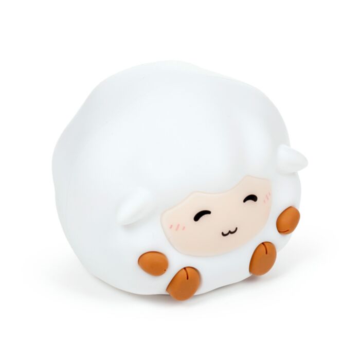 Rechargeable silicone sheep night light for nursery