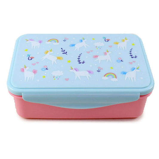 Unicorn Magic Clip Lock Lunch Box