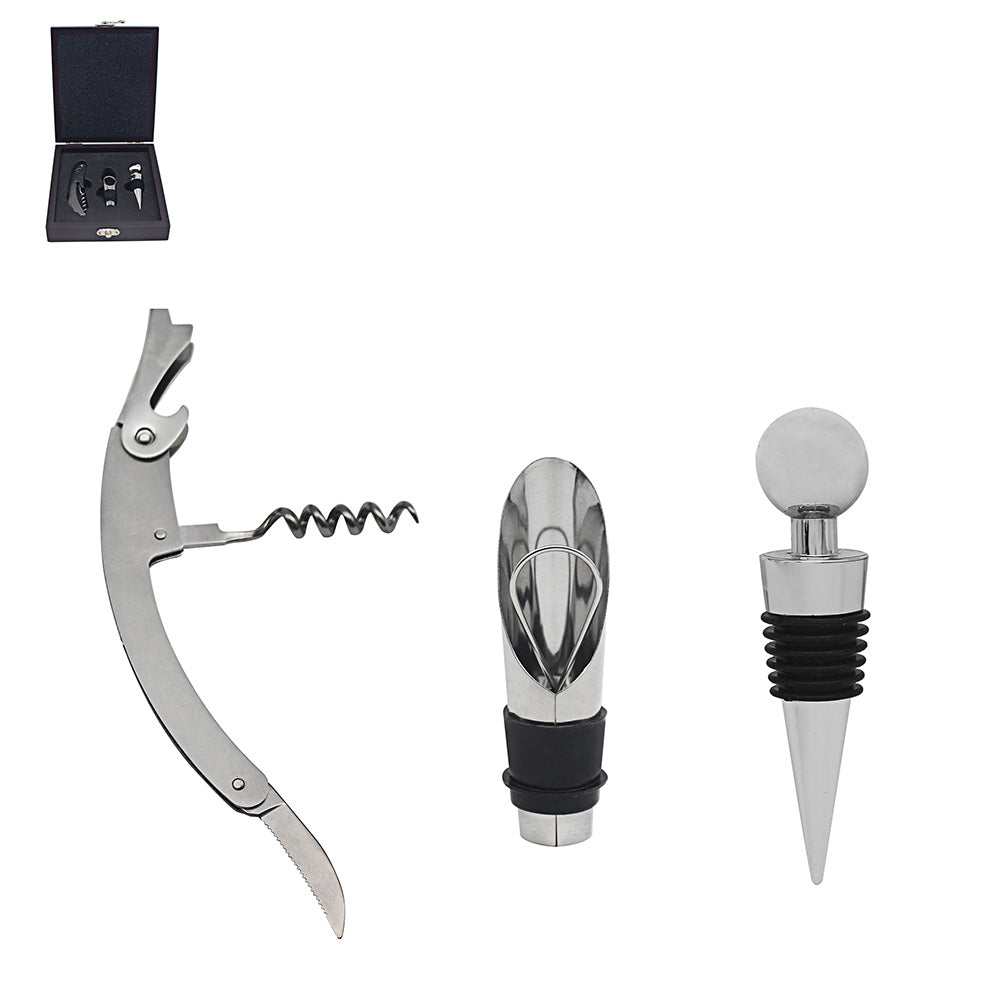 Wine Connoisseur Opener 3 Piece Set