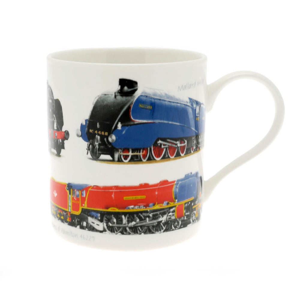 Vintage Railway Locomotive Fine China Mug by Lesser & Pavey
