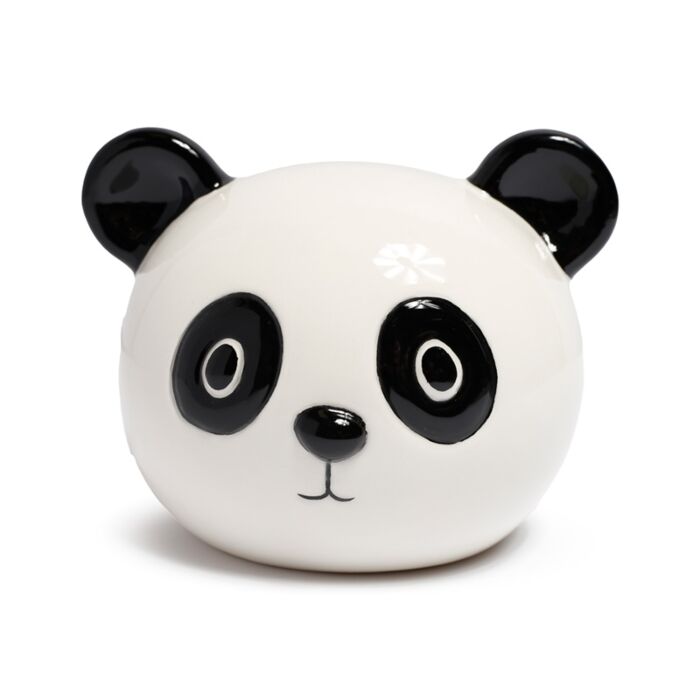 Puckator Adoramals Susu the Panda Ceramic Money Box – Front View