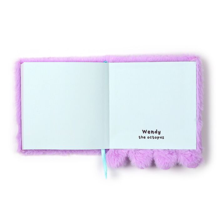 Adoramals Octopus Plush Fluffies Notebook