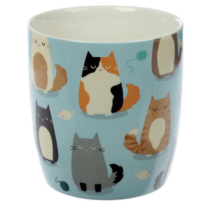 Feline Fine Cat Porcelain Mug