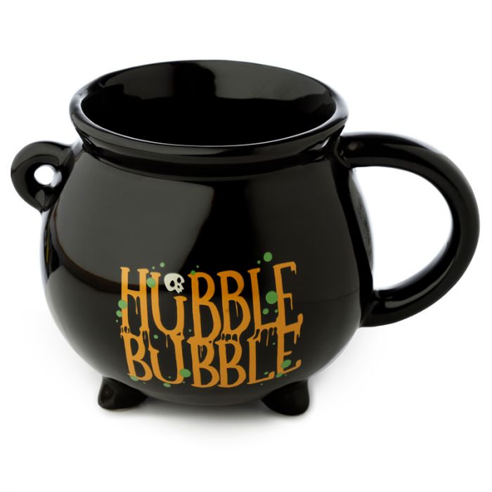 Hubble Bubble Black Cauldron Ceramic Shaped Mug